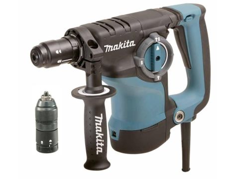MAKITA MŁOTOWIERTARKA SDS-PLUS Z OPCJĄ KUCIA 800W 3,2J AVT + DODATKOWY UCHWYT HR2811FT