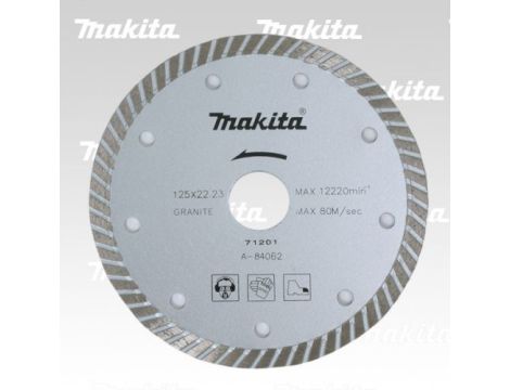 MAKITA TARCZA DIAMENTOWA 125mm TURBO / SREBRNA