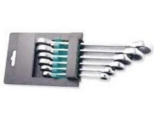 JONNESWAY KOMPLET KLUCZY OCZKOWYCH Z GRZECHOTKĄ 72-ZĘBY   W68106S