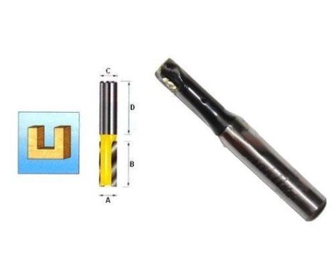 FREZ PROSTY 2 ROWKI  6/19/8mm