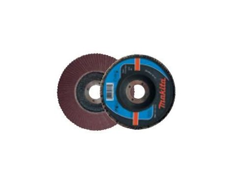 MAKITA ŚCIERNICA LISTKOWA CORUNDUM 115x22,23mm P120 ALUMINIUM, STAL, METAL, DREWNO