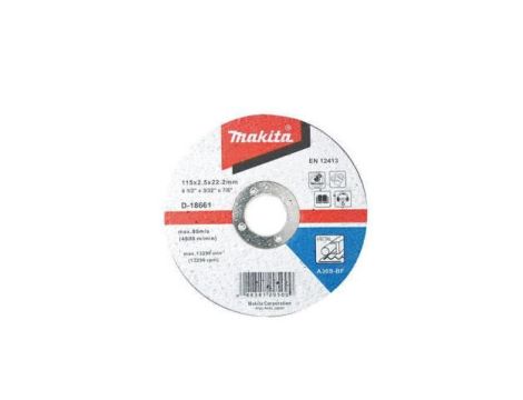 MAKITA TARCZA DO METALU A30S 125x2,5x22,2mm