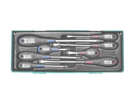 JONNESWAY WKRĘTAKI KOMPLET 8cz. WKŁADKA / PLASTIK   D04PP08SP