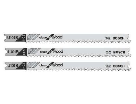 BOSCH BRZESZCZOT DO WYRZYNARKI 3 szt U101B DREWNO 2608630565 - 2