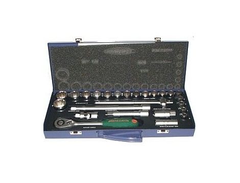 JONNESWAY ZESTAW KLUCZY 25 elem. (1/2" 12-KAT)    S04H4925S