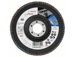 BOSCH ŚCIERNICA LISTKOWA 125mm X571 P 40 BEST FOR METAL WYPUKŁA 2608606922