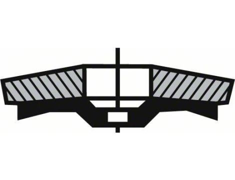 BOSCH ŚCIERNICA LISTKOWA 125mm X571 P 40 BEST FOR METAL WYPUKŁA 2608606922 - 2