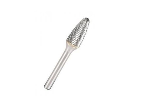 KLINGSPOR FREZ DO METALU HF 100 F FI=6,0x18mm TRZPIEŃ 6mm TYP RBF, HIPERBOLICZNY-POŁOKRĄGŁY - 3