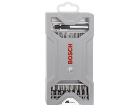 BOSCH ZESTAW KOŃCÓWEK WKRĘCAJĄCYCH 25szt 2607017037
