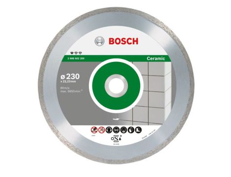 BOSCH TARCZA DIAMENTOWA  180x22 PEŁ CERAMIC 2608602204