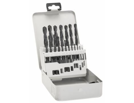 BOSCH ZESTAW  WIERTEŁ DO METALU HSS-G 19szt 1-10mm 2607018726