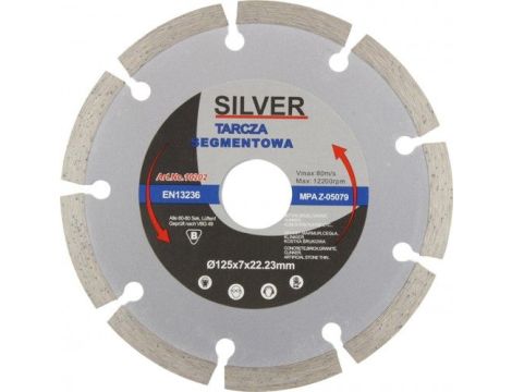 TARCZA D.SILVER 400*25,4 SEG...