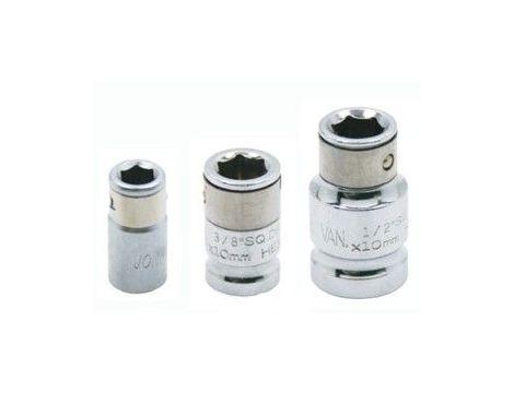 JONNESWAY ADAPTER  3/8" DO KOŃCÓWEK 6kt. 1/4"