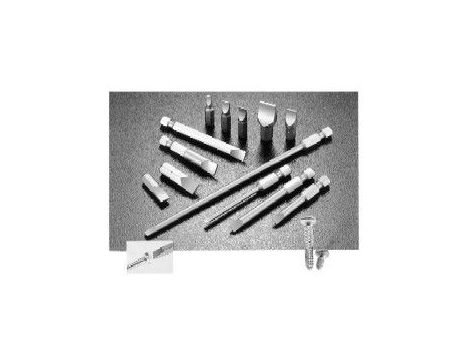 JONNESWAY KOŃCÓWKA PŁASKA  4 x 25mm NA 6-KĄT 1/4"