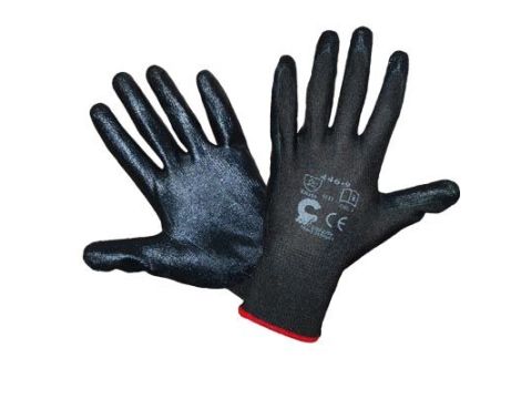 RĘKAWICE ROBOCZE BIRD BLACK ROZ.  8