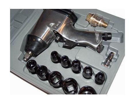 KLUCZ UDAROWY PNEUMATYCZNY 1/2" ZESTAW MAR-POL