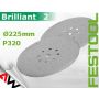 FESTOOL KRĄŻKI ŚCIERNE STF-D225/8 P320BR2 1szt. - 4