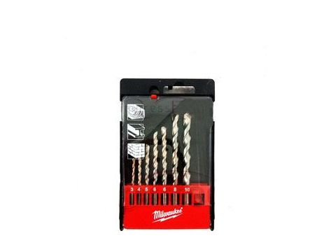 MILWAUKEE WIERTŁO UNIWERSALNE METAL / DREWNO / BETON KOMPLET 6szt.