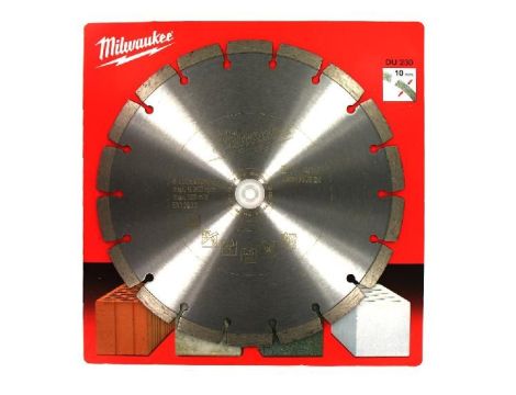 MILWAUKEE TARCZA DIAMENTOWA SEGMENTOWA DU 230 x 22,2mm
