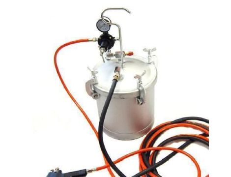 AGREGAT MALARSKI - ZBIORNIK CIŚNIENIOWY LAKIERNICZY 8L GEKO - 2