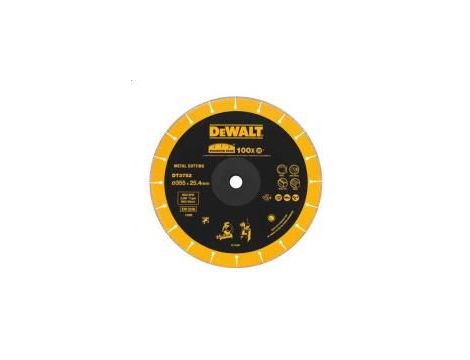 DEWALT TARCZA DIAMENTOWA EXTREME DO METALU 355 x 25,4mm