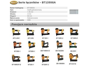 BOSTITCH SZTYFTY BT13 50mm 5000 szt.