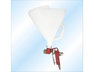 PISTOLET DO TYNKÓW ZBIORNIK PLASTIKOWY SILVER