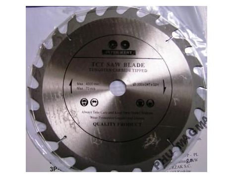 PIŁA TARCZOWA 180x32mm 24-ZĘBY WIDIA