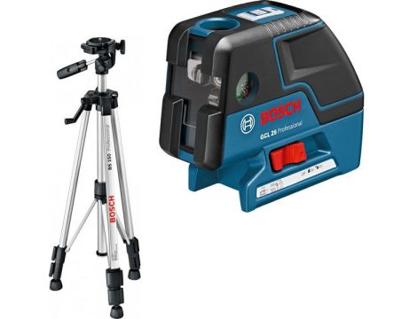 BOSCH LASER KRZYŻOWY GCL 25 +STATYW BT 150 0601066'01