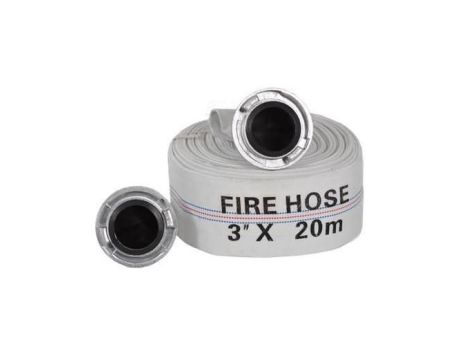 SILVER WĄŻ DO WODY 3"x 20m PARCIANY STRAŻACKI