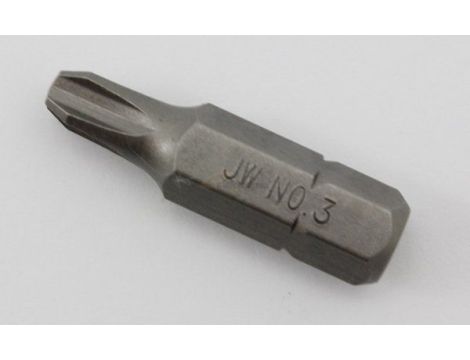 JONNESWAY KOŃCÓWKA KRZYŻOWA PH3 x 25mm  6-kąt. 1/4"