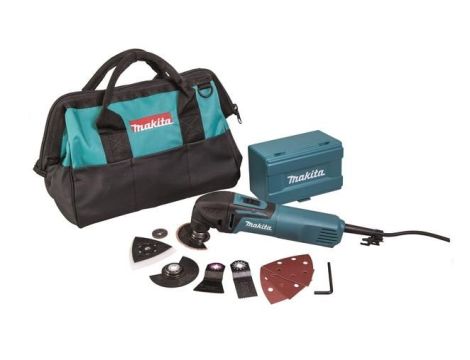 MAKITA NARZĘDZIE WIELOFUNKCYJNE 320W + AKCESORIA TM3000CX6