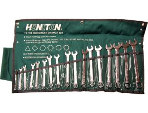 HONITON KLUCZE PŁASKO-OCZKOWE PŁACHTA 17 elem. 6-22mm - image 2