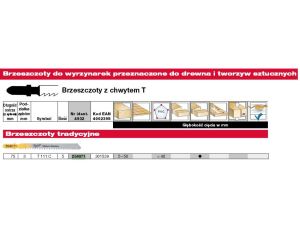 MILWAUKEE BRZESZCZOT DO WYRZYNARKI T111C 75mm KOMPLET - 5szt. DO DREWNA I TWORZYW SZTUCZNYCH