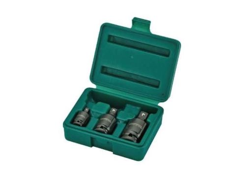 JONNESWAY PRZEGUB KULISTY UDAROWY 3szt. 1/4"-3/8"-1/2"