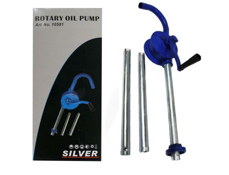 POMPA RĘCZNA DO OLEJU 3cz. 1"/SILVER