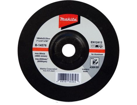 TARCZA DO SZLIFOWANIA ALUMINIUM 115x6x22