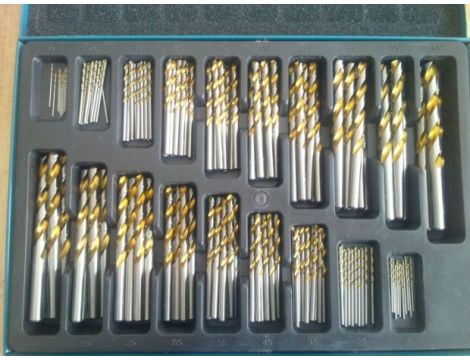 ZESTAW WIERTEŁ DO METALU 170 szt