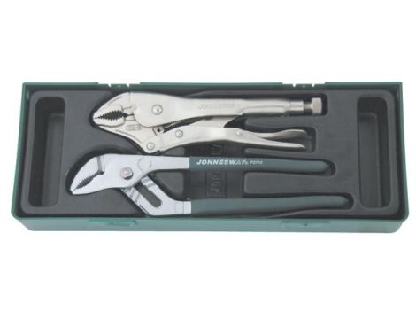 JONNESWAY SZCZYPCE NASTAWNE + SZCZYPCE ZACISKOWE MORSEA WKŁADKA / PLASTIK  P2710SP