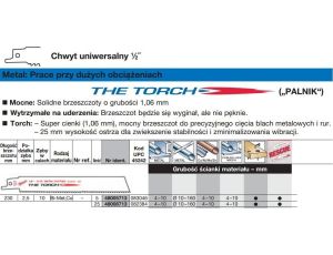 MILWAUKEE BRZESZCZOT DO PIŁY SZABLASTEJ 230/2,5mm TORCH BIMETAL 5szt. DO METALU >>> 48475713