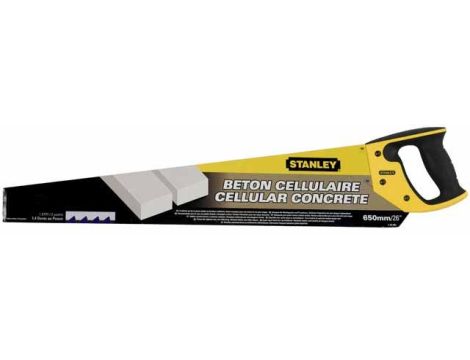 STANLEY PIŁA DO BLOCZKÓW Z BETONU KOMÓRKOWEGO 650mmx1,2