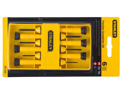 STANLEY ZESTAW WKRĘTAKÓW 6 elem. "ZEGARMISTRZOWSKIE" 66-052