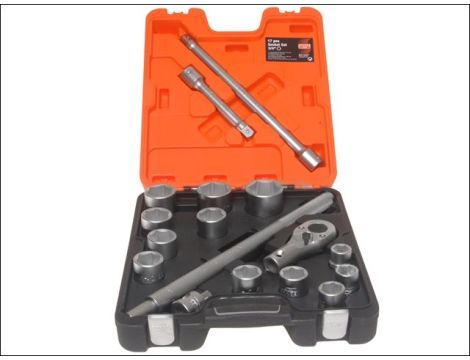 BAHCO Nasadki 3/4” +akcesoria zestaw SLX 17