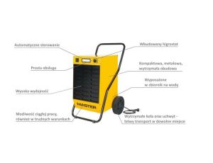 MASTER OSUSZACZ POWIETRZA DH62 52 L / 24h