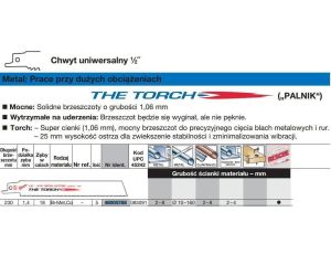 MILWAUKEE BRZESZCZOT DO PIŁY SZABLASTEJ 230/1,4mm TORCH BIMETAL 5szt. DO METALU >>> 48475788