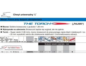MILWAUKEE BRZESZCZOT DO PIŁY SZABLASTEJ 150/1,4mm TORCH BIMETAL 5szt. DO METALU >>> 48475784