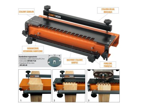 CMT ZESTAW DO ZŁĄCZ JASKÓŁCZY OGON