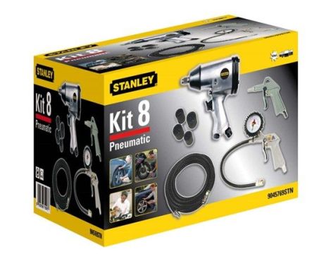 STANLEY ZESTAW NARZĘDZI PNEUMATYCZNYCH  8 elem. - 2