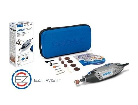 DREMEL SZLIFIERKA WIELOFUNKCYJNA MULTI 3000 + 15szt. OSPRZĘTU SPEEDCLIC