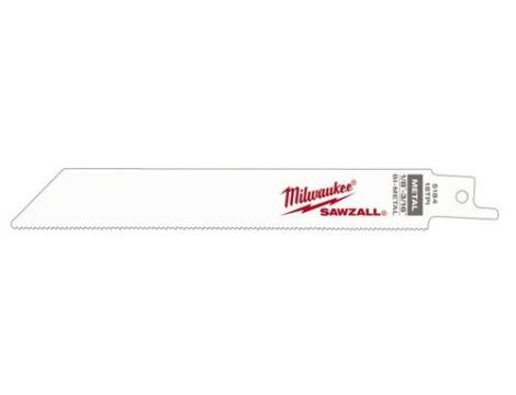 MILWAUKEE BRZESZCZOT DO PIŁY SZABLASTEJ 150/1,4mm 5szt. METAL >>>48475184 - 2